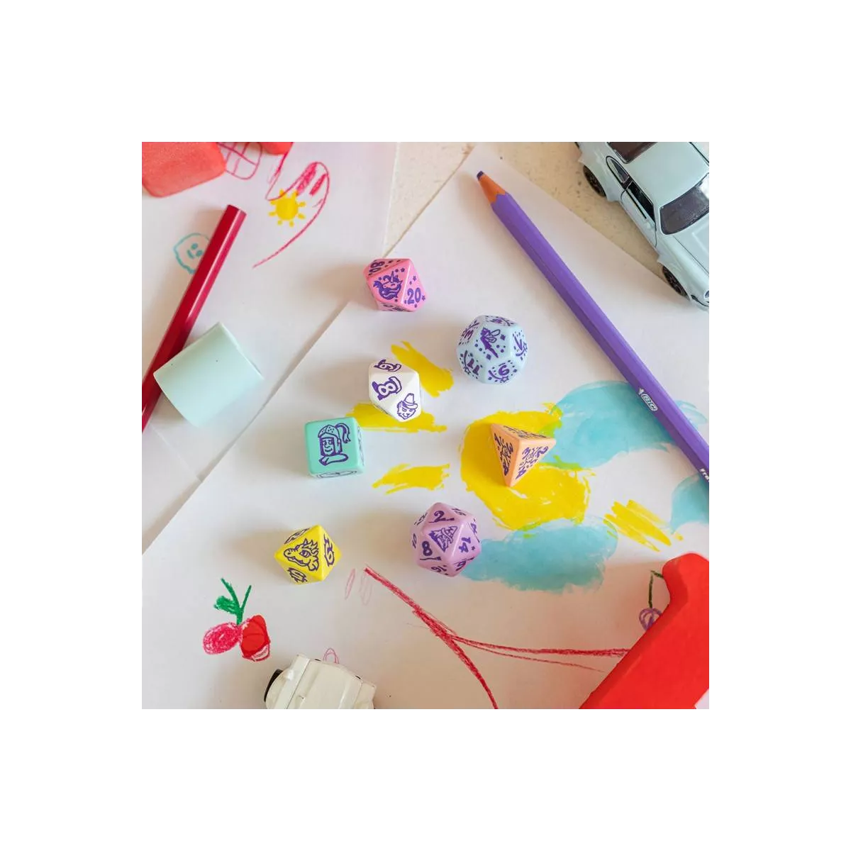 set de dés jdr - mon tout premier set : petite baie exemple 2