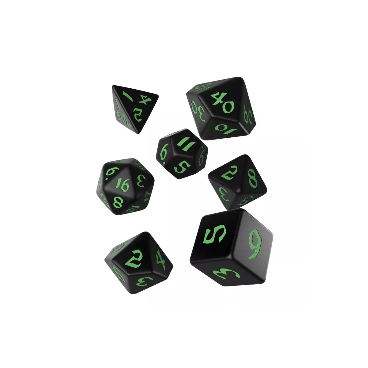 Set De Dés JDR - Runique Classique - Accessoires Jeux de Rôle - Ludum.fr