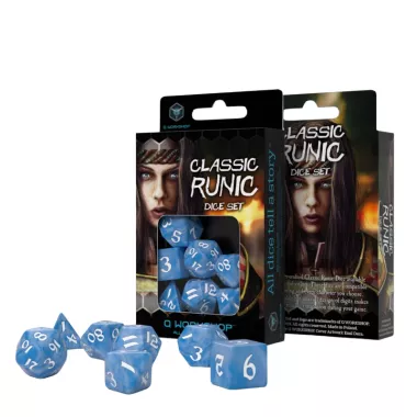 Set De Dés JDR - Runique Classique - Accessoires Jeux de Rôle - Ludum.fr