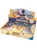 disney lorcana : boite 24 boosters (display) - troisième chapitre plateau