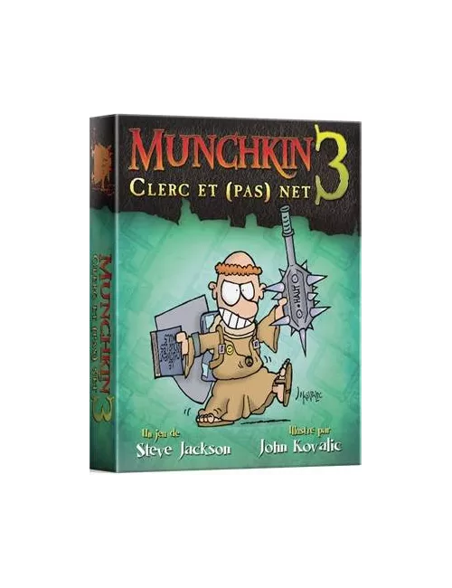 munchkin 3 : clerc et (pas) net - extension plateau