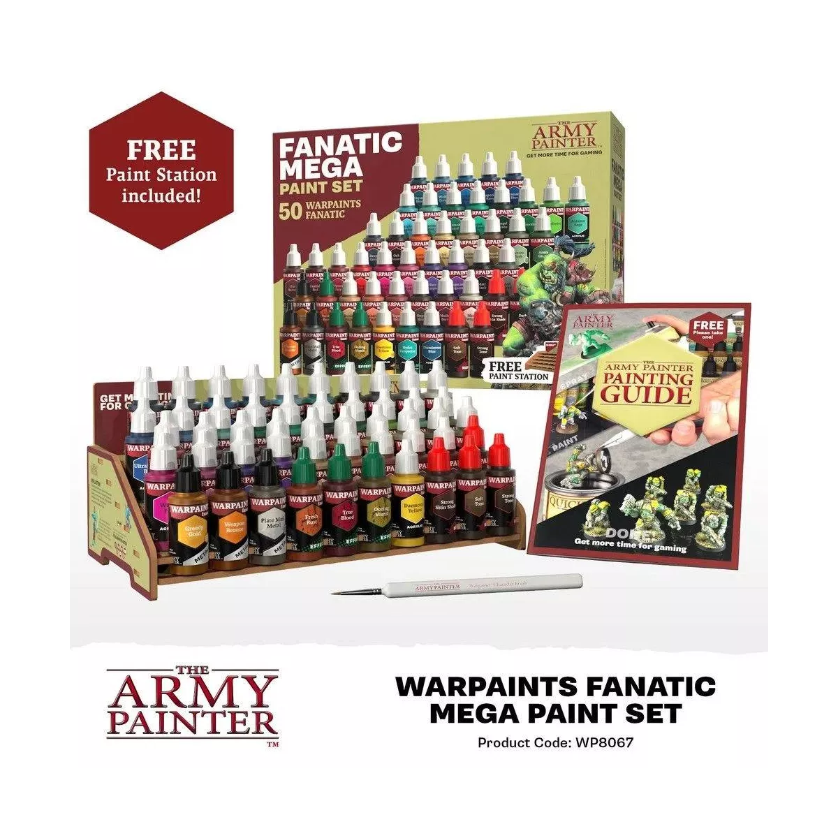 warpaints fanatic : mega paint set plateau