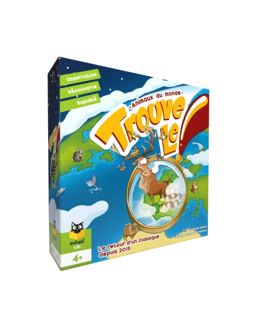 trouve le ! animaux du monde plateau
