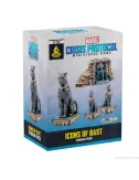 marvel crisis protocol : icons of bast - terrain pack boîte
