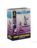 marvel crisis protocol : bishop & nightcrawler - character pack boîte