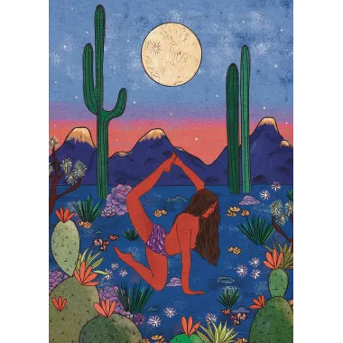 Puzzle Desert Yoga - 500 pièces