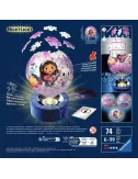 puzzle gabby's dollhouse 3d ball illuminé - 72 pièces puzzle