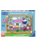 Puzzle Giant Floor Peppa Pig - 24 pièces - Puzzle - Ludum.fr