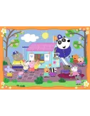 Puzzle Giant Floor Peppa Pig - 24 pièces - Puzzle - Ludum.fr