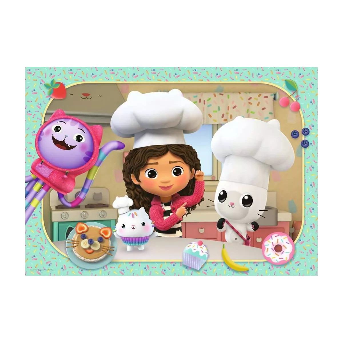 Puzzle Giant Floor Gabby's Dollhouse - 24 pièces - Puzzle - Ludum.fr