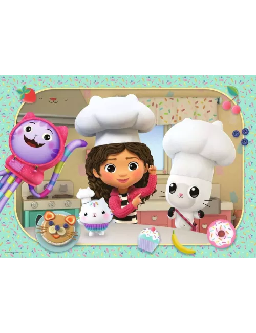 Puzzle Giant Floor Gabby's Dollhouse - 24 pièces - Puzzle - Ludum.fr