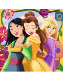 coffret puzzles disney princesses : girl power - 3 x 49 pièces exemple 2