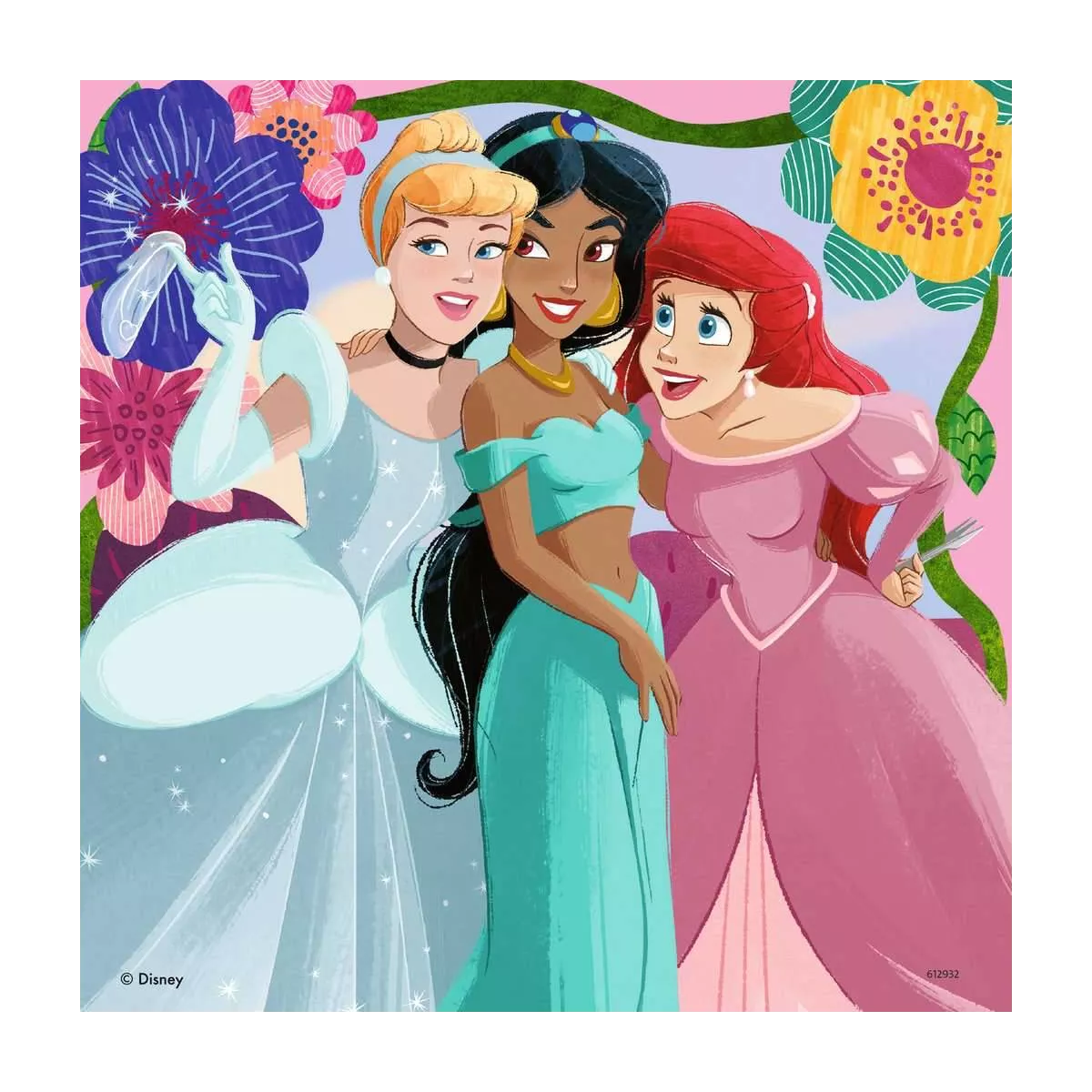 Coffret Puzzles Disney Princesses : Girl Power - 3 x 49 pièces - Puzzle - Ludum.fr