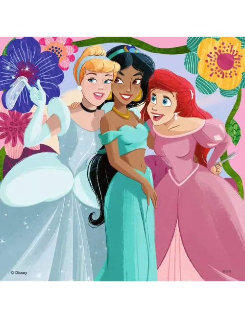 Coffret Puzzles Disney Princesses : Girl Power - 3 x 49 pièces - Puzzle - Ludum.fr