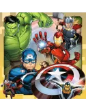 coffret puzzles avengers - 3 x 49 pièces exemple 2