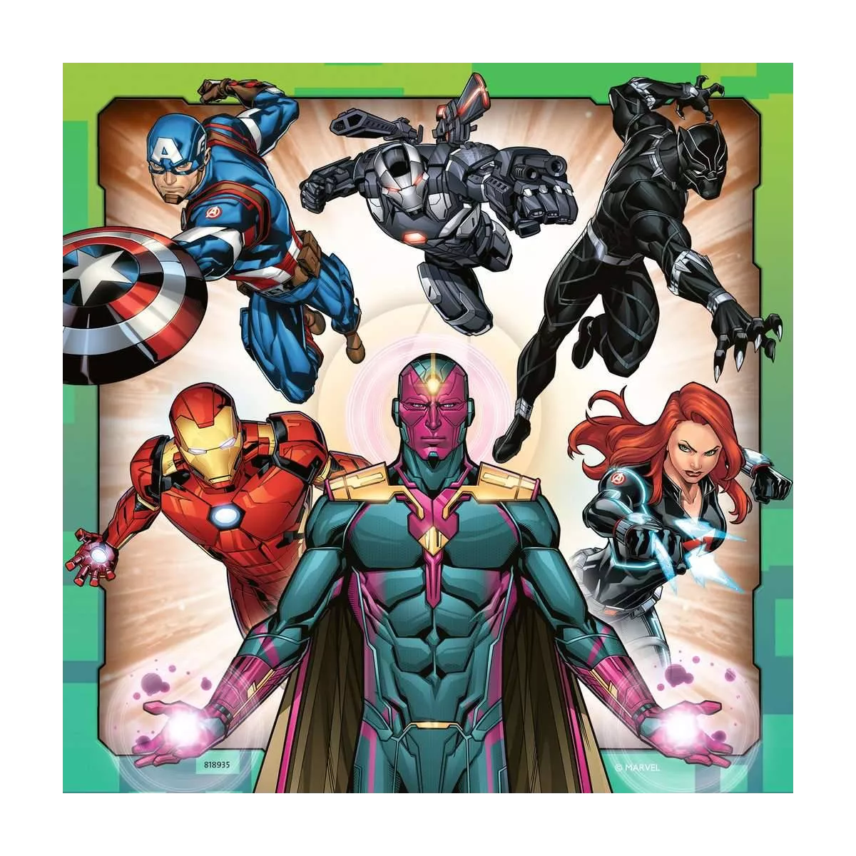 Coffret Puzzles Avengers - 3 x 49 pièces - Puzzle - Ludum.fr