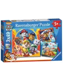 Coffret Puzzles Pat'Patrouille : Prêts à secourir - 3 x 49 pièces - Puzzle - Ludum.fr