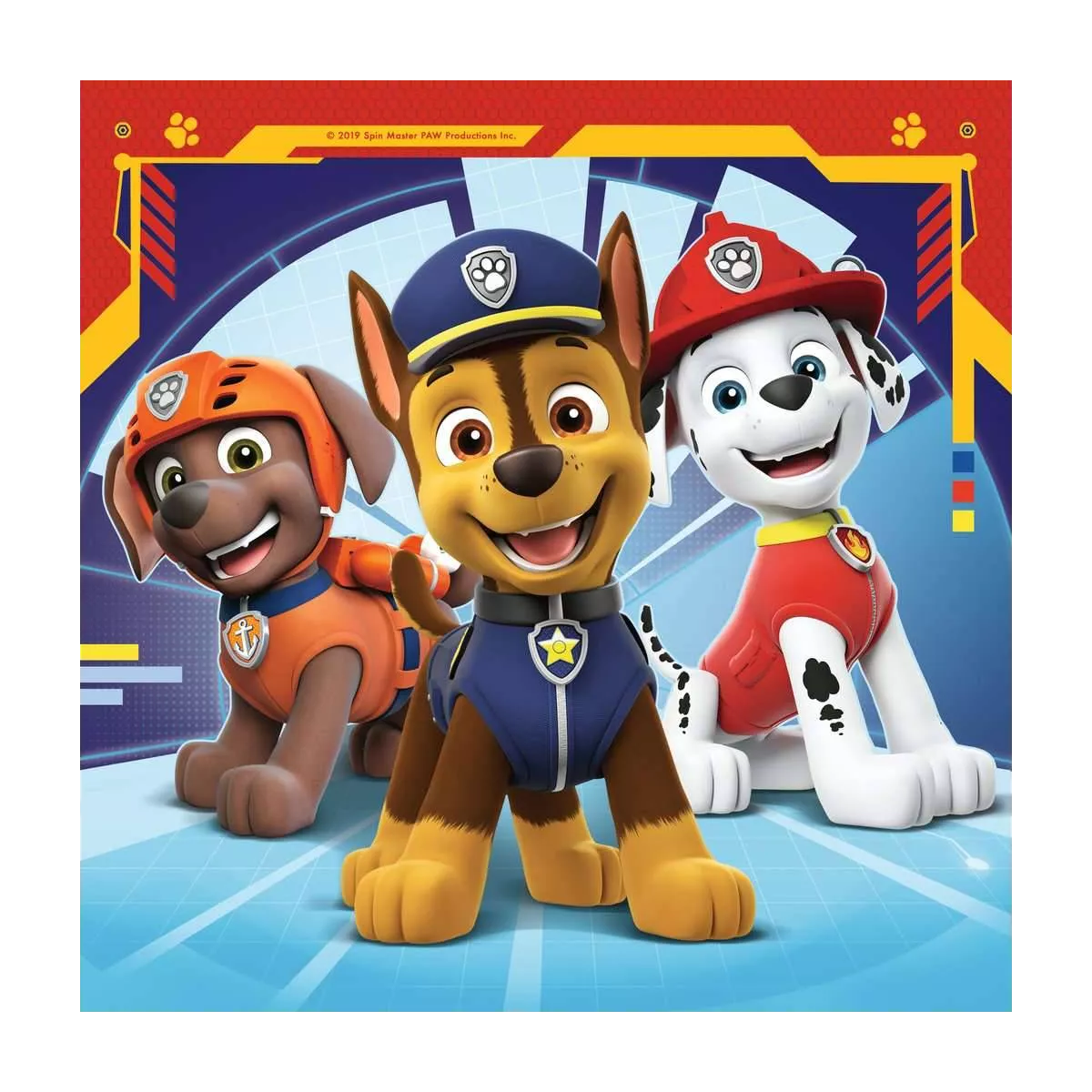 Coffret Puzzles Pat'Patrouille : Prêts à secourir - 3 x 49 pièces - Puzzle - Ludum.fr