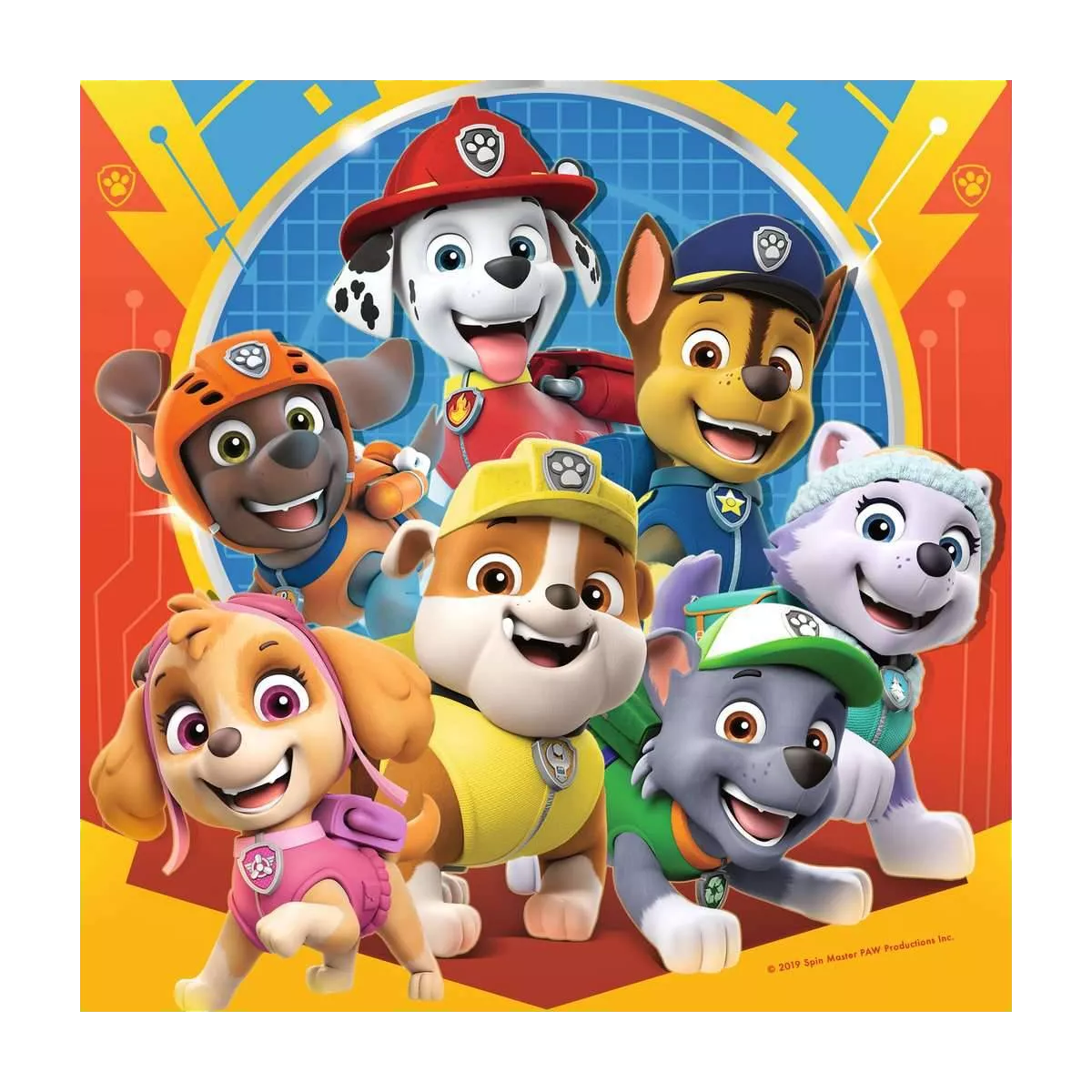 Coffret Puzzles Pat'Patrouille : Prêts à secourir - 3 x 49 pièces - Puzzle - Ludum.fr