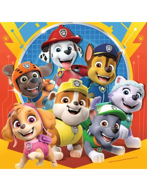 Coffret Puzzles Pat'Patrouille : Prêts à secourir - 3 x 49 pièces - Puzzle - Ludum.fr