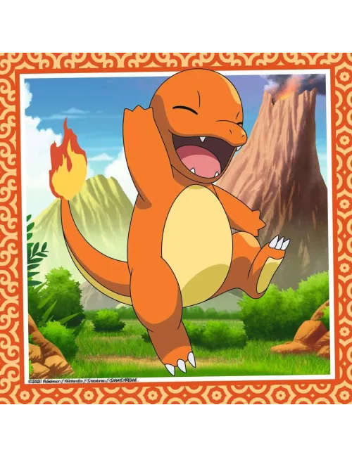 Coffret Puzzles Pokemon - 3 x 49 pièces - Puzzle - Ludum.fr