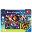 Coffret Puzzles Encanto - 3 x 49 pièces - Puzzle - Ludum.fr