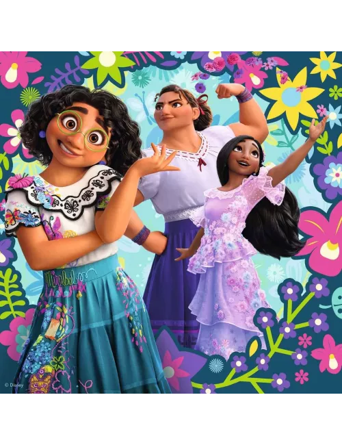 coffret puzzles encanto - 3 x 49 pièces exemple 2