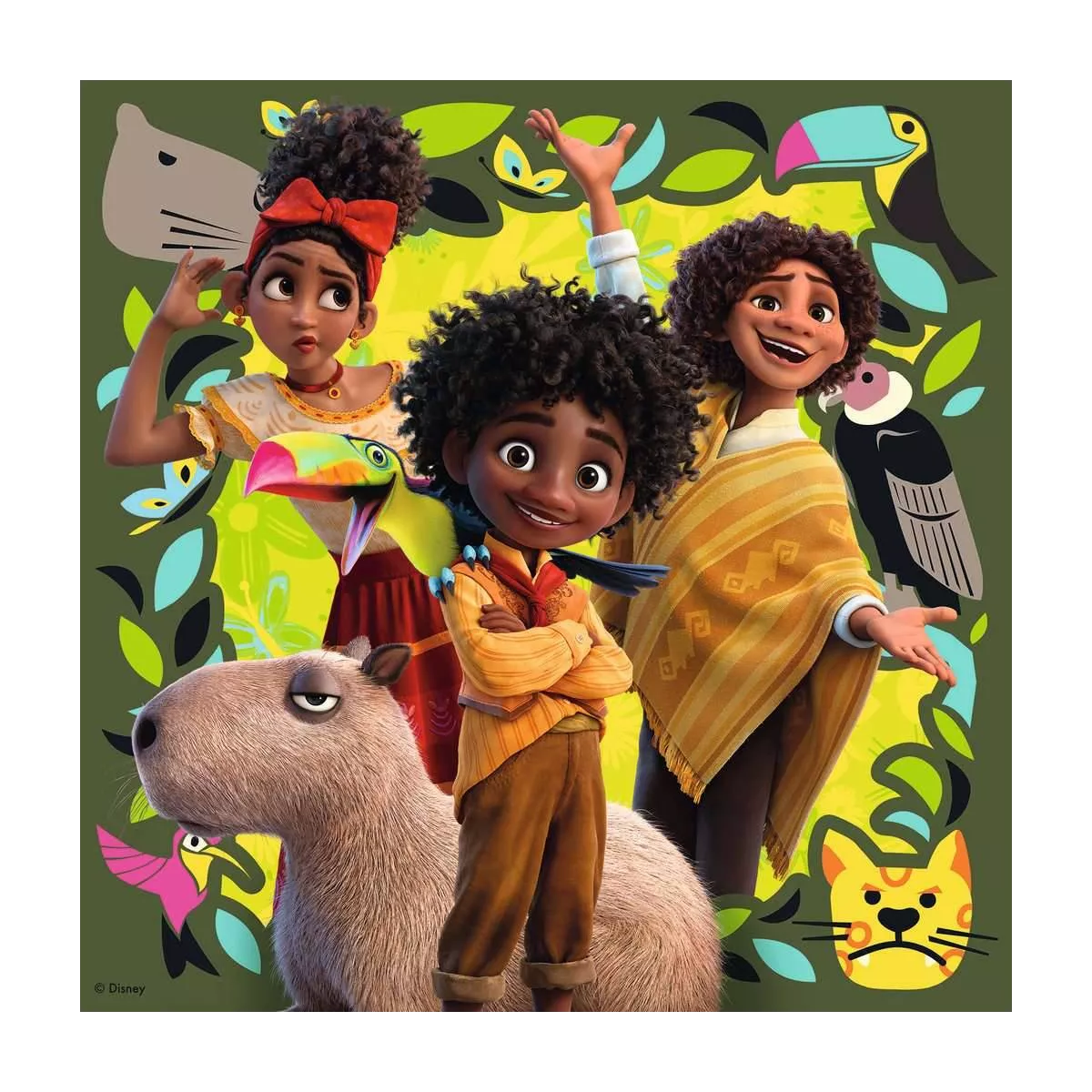 Coffret Puzzles Encanto - 3 x 49 pièces - Puzzle - Ludum.fr