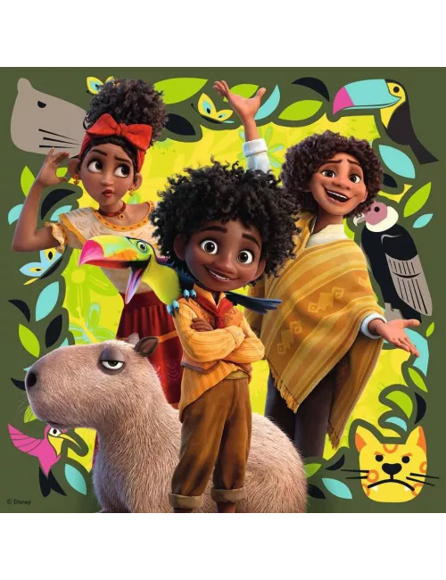 Coffret Puzzles Encanto - 3 x 49 pièces - Puzzle - Ludum.fr