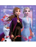coffret puzzles la reine des neiges 2 - 3 x 49 pièces exemple 2