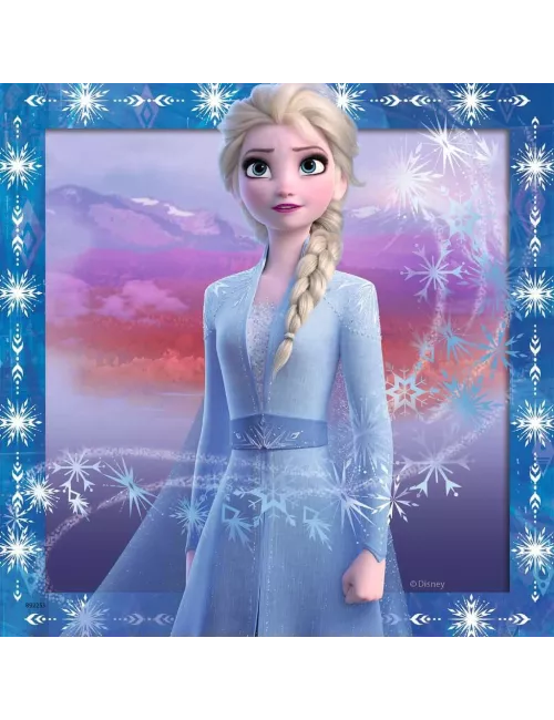 Coffret Puzzles La Reine des Neiges 2 - 3 x 49 pièces - Puzzle - Ludum.fr