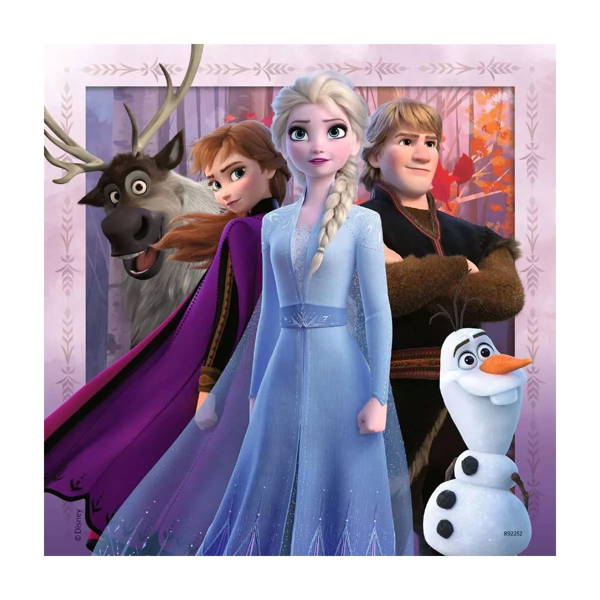 Coffret Puzzles La Reine des Neiges 2 - 3 x 49 pièces - Puzzle - Ludum.fr