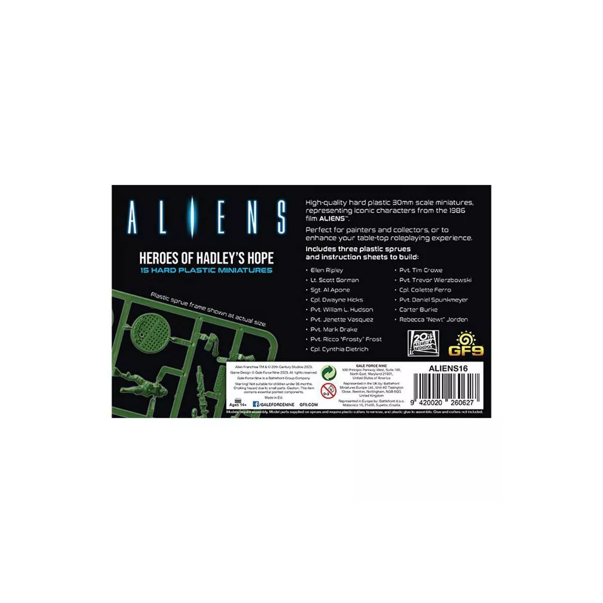 aliens : heroes of hadley's hope - extension exemple 1