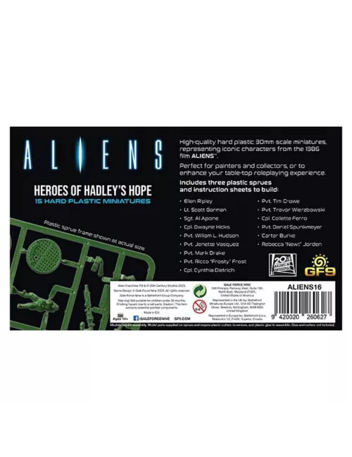 aliens : heroes of hadley's hope - extension exemple 1