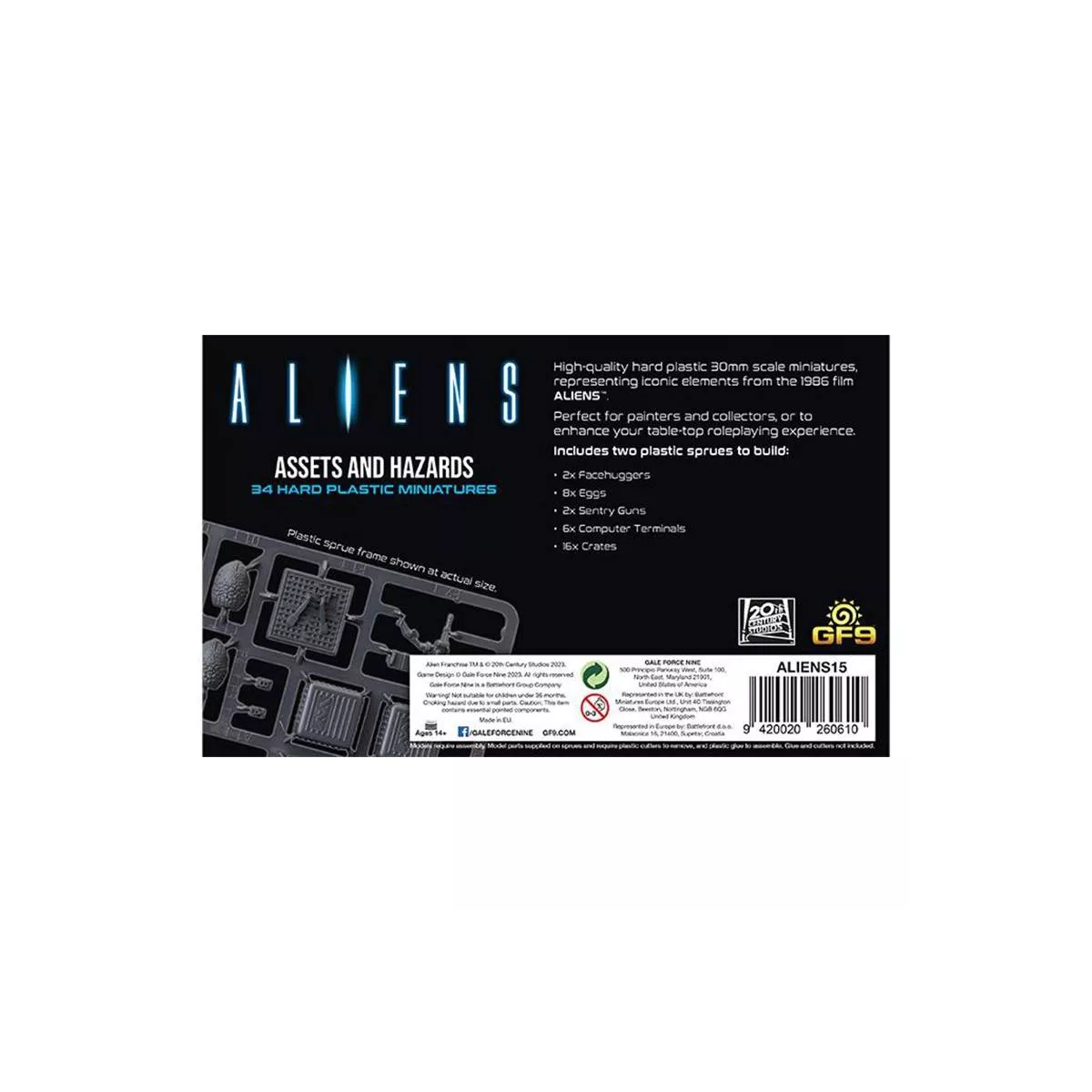 aliens : assets and hazards - extension exemple 1
