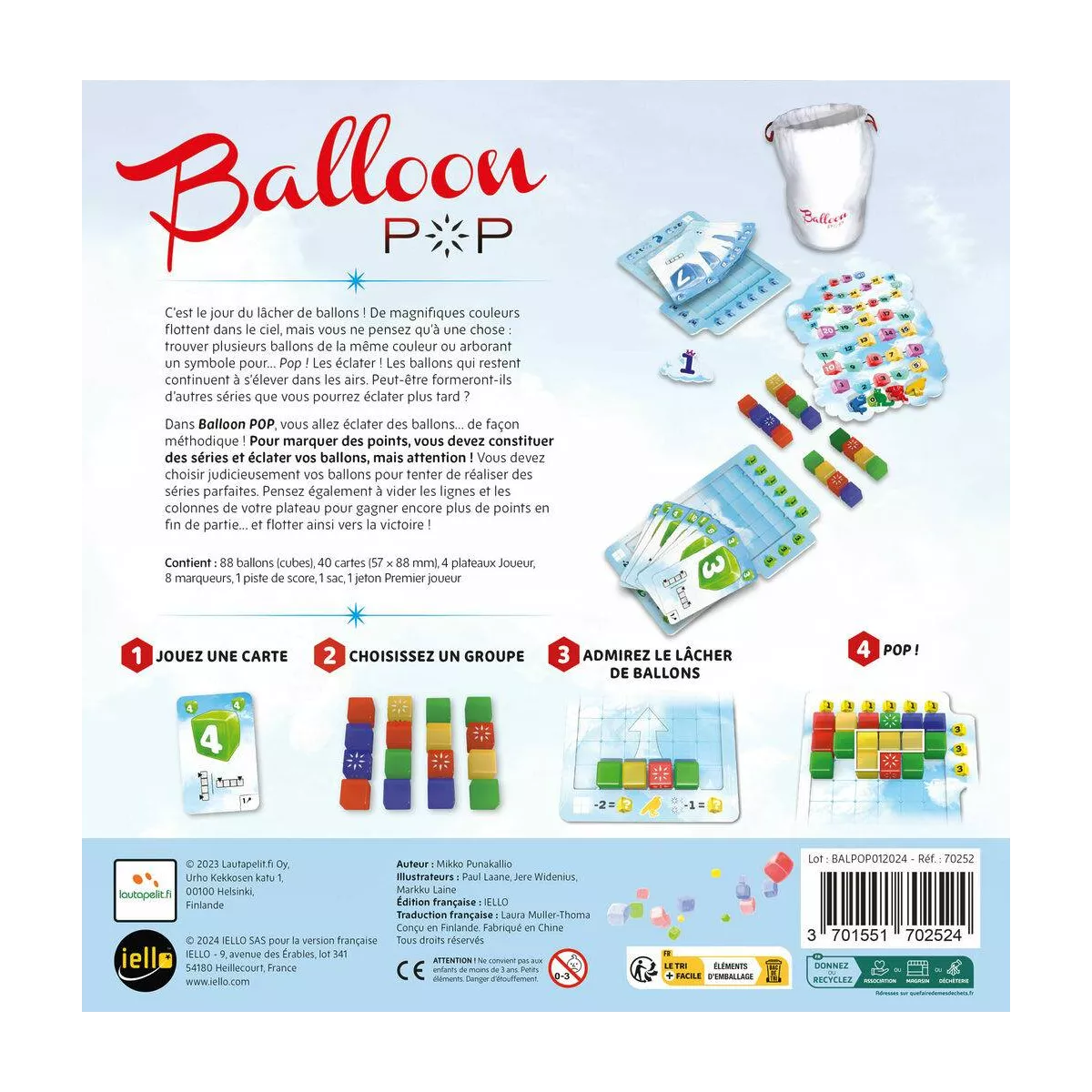 balloon pop plateau