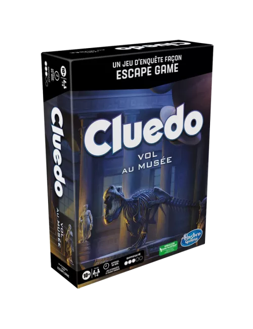 vol au musée - cluedo escape game boîte