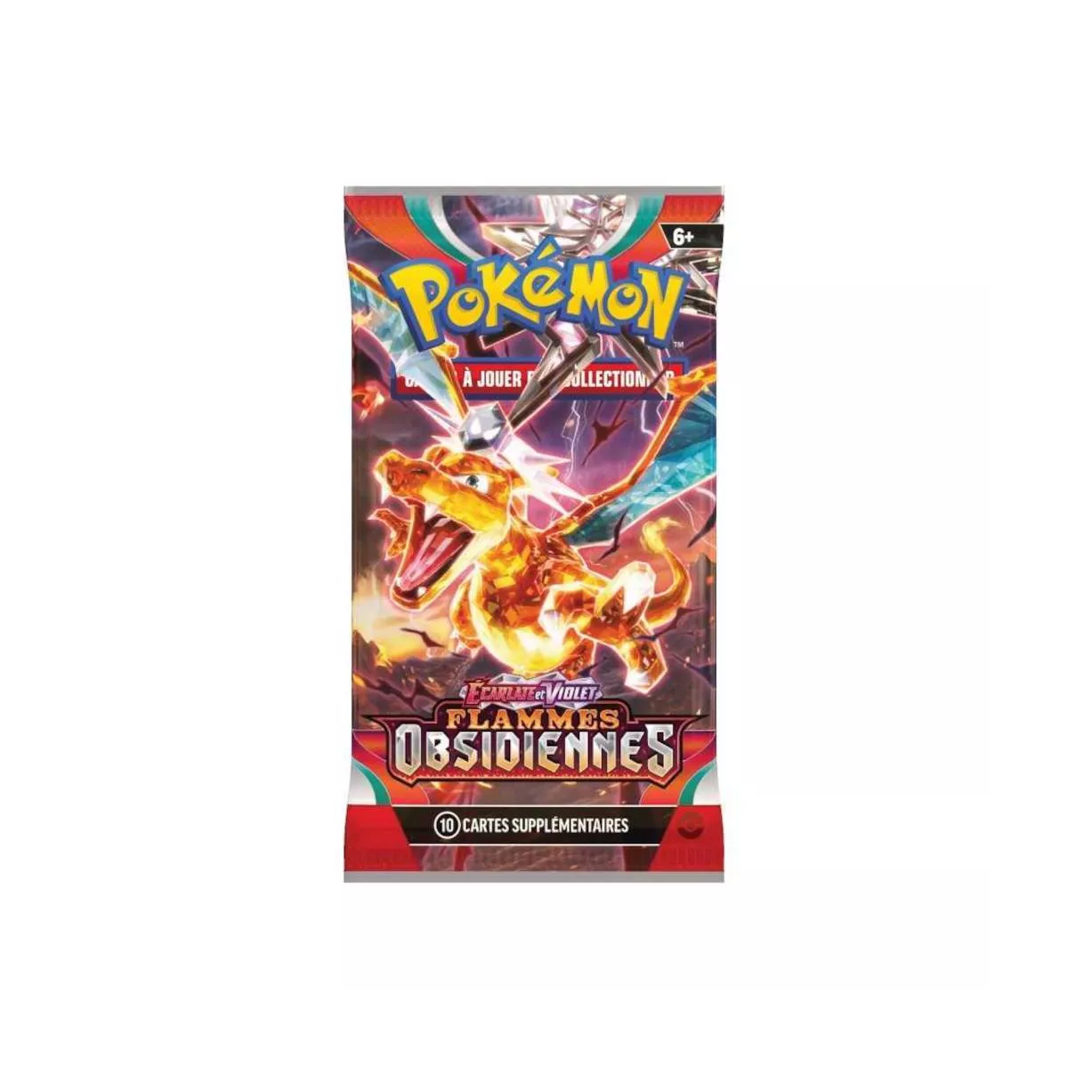 pokémon : booster - flammes obsidiennes - ev03 plateau
