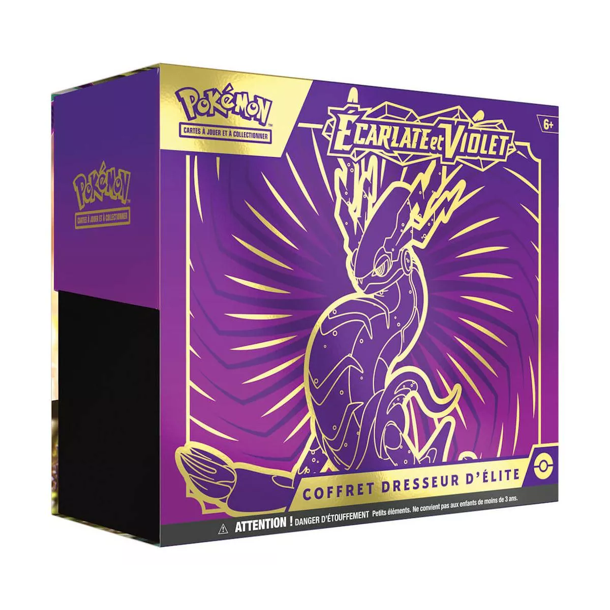 pokémon : coffret dresseur d'élite - ev01 miraidon plateau
