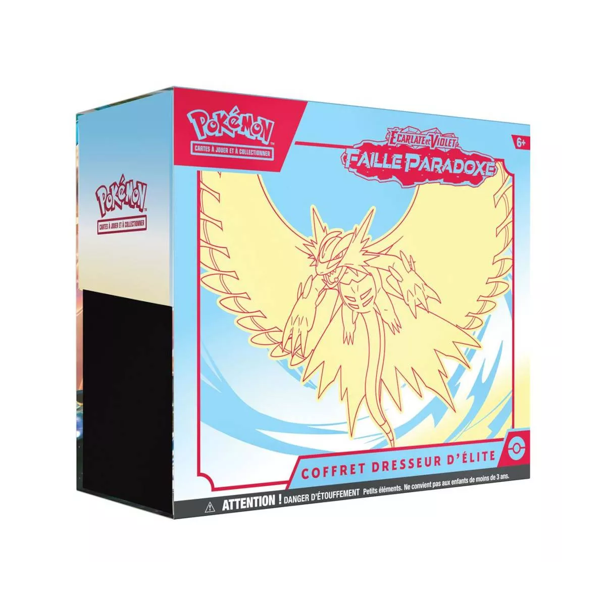 pokémon : coffret dresseur d'élite - ev04 rugit-lune plateau