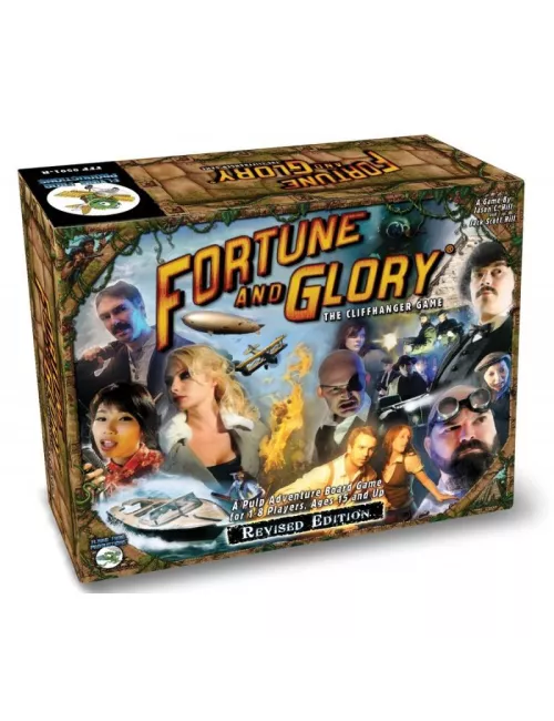 fortune and glory : the cliffhanger game - revised edition - version anglaise boîte