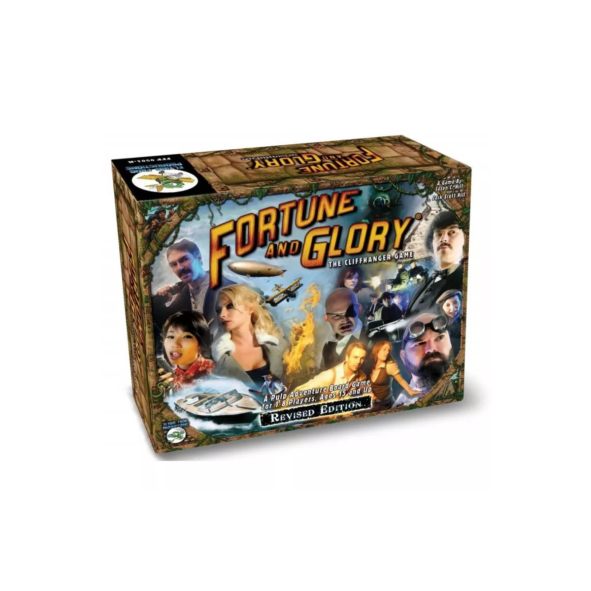 fortune and glory : the cliffhanger game - revised edition - version anglaise plateau