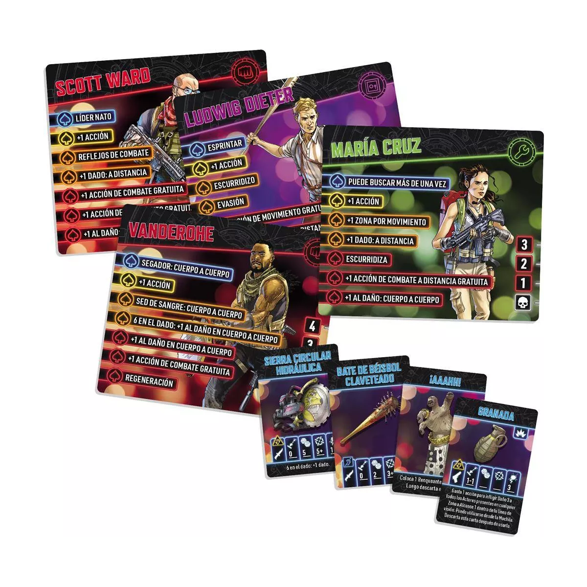 army of the dead - zombicide system exemple 1