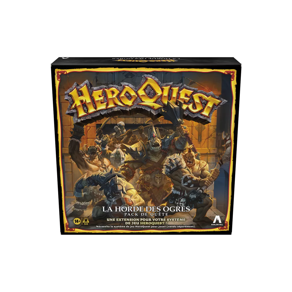 heroquest : contre la horde des ogres - extension boîte