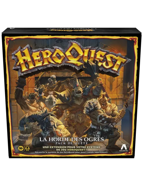 heroquest : contre la horde des ogres - extension boîte