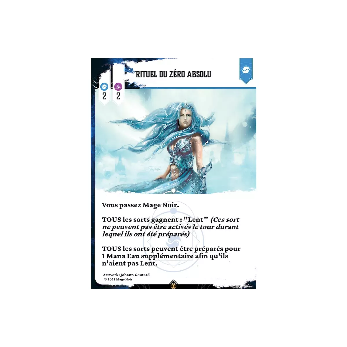 mage noir : glace - extension eau exemple 2