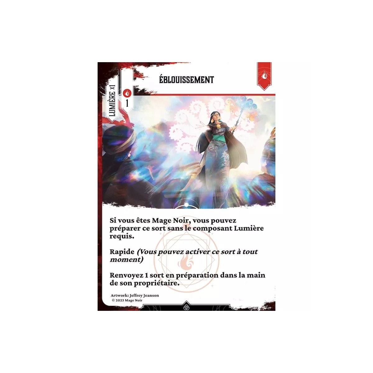 mage noir : soleil - extension feu exemple 3