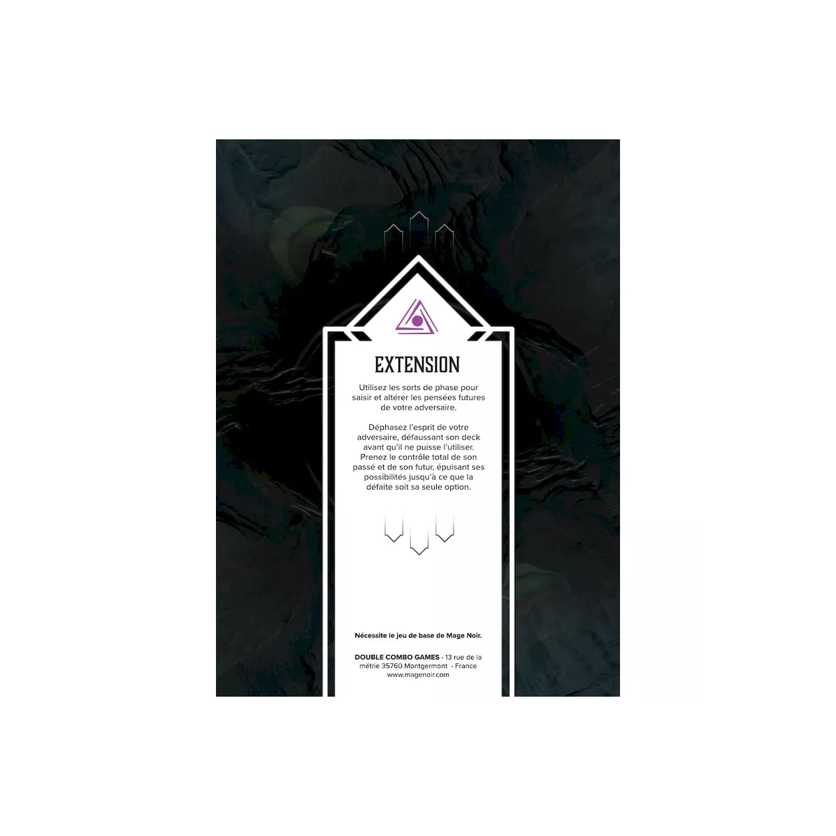mage noir : phase - extension arcane exemple 1