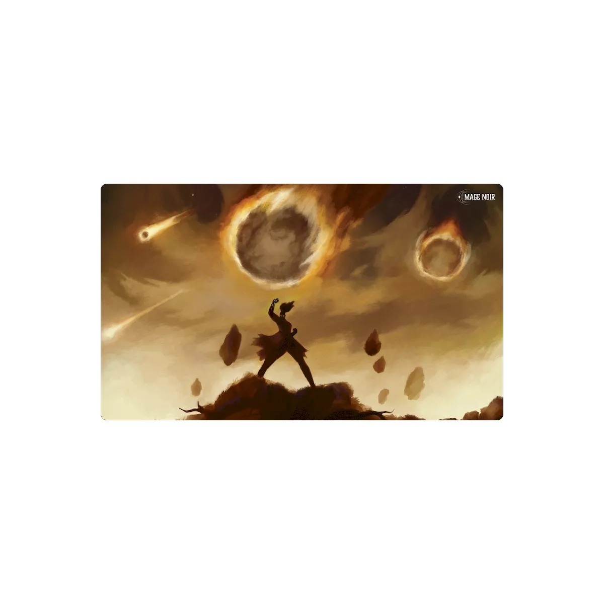 mage noir - playmat : météore d’ina boîte