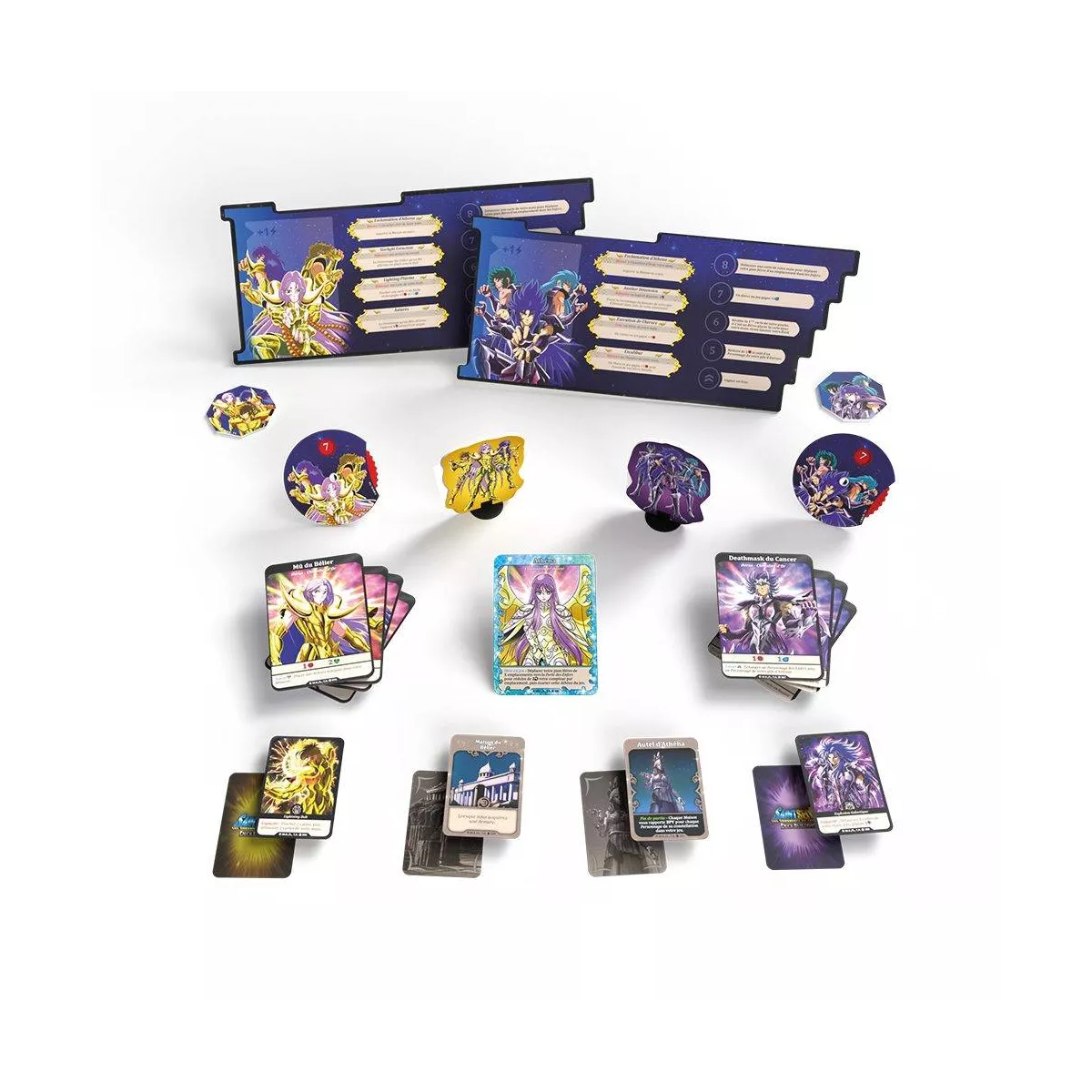 saint seiya - le jeu de deckbuilding : hadès - extension plateau